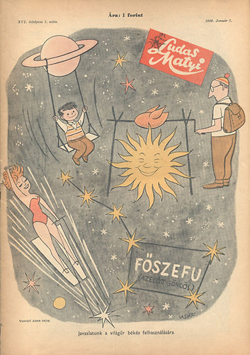 Tabi László (főszerk.) - Ludas Matyi - XVI. évfolyam, 1-52. szám, 1960 (egybekötve)