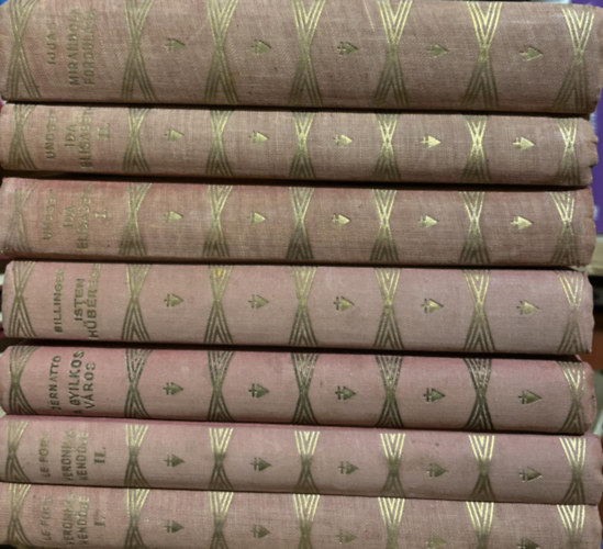 Ijjas Antal, Sigrid Undest, Richard Billinger, Guido Zernatto, Gertrud von le Fort - 7 db Az Orszgos Magyar Katolikus Fiskolai Dikszvetsg Knyveibl