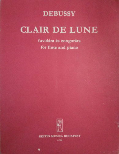 Debussy - Clair de lune - fuvolára és zongorára - for flute and piano