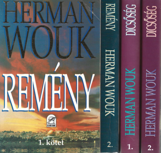 Herman Wouk - 4 db könyv, 2db mű, Remény I-II., Dicsőség I-II.