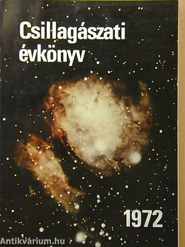Gondolat Kiad - Csillagszati vknyv 1972