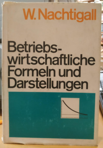 Werner Nachtigall - Betriebswirtschaftliche formeln und Darstellungen (Üzleti képletek és reprezentációk)