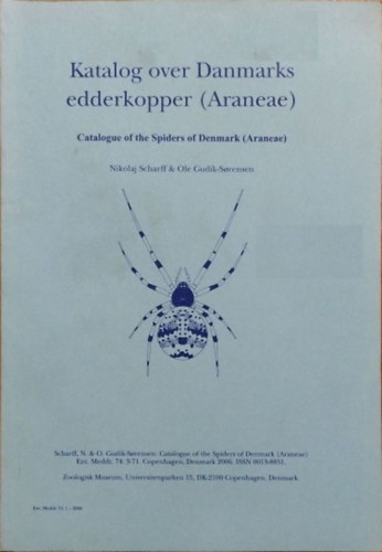 Nikolaj Scharff - Ole Gudik-Sorensen - Catalogue of the Spiders of Denmark (Araneae)