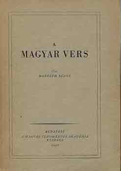 Horv�th J�nos - A magyar vers