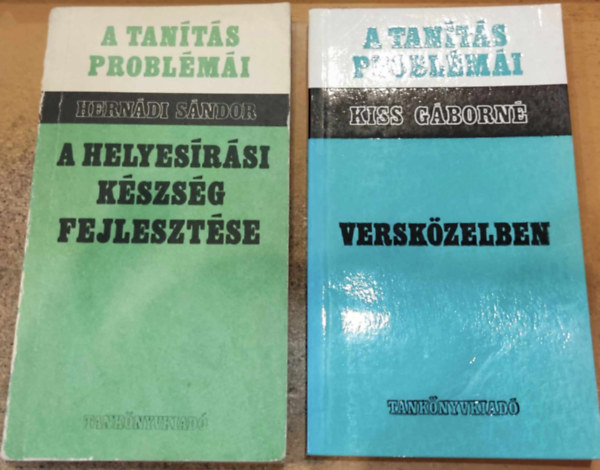 Kiss Gborn Herndi Sndor - 2 db A tants problmi: A helyesrsi kszsg fejlesztse + Verskzelben