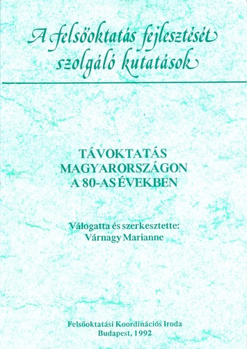 Vrnagy Marianne - Tvoktats Magyarorszgon a 80-as vekben