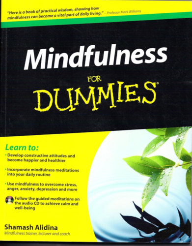 Shamash Alidina - Mindfulness For Dummies (Book + CD)