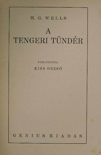 H.G.Wells - A tengeri tündér
