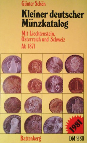 G�nter Sch�n - Kleiner deutscher M�nzkatalog - Ab 1871