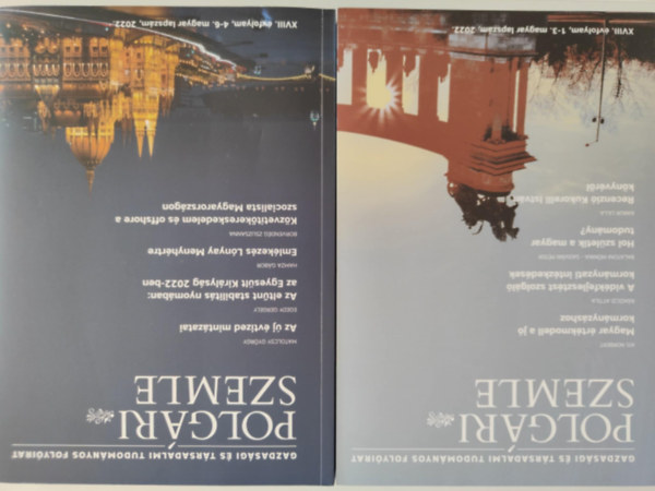 Dr. Lentner Csaba  (szerk.) - Polg�ri Szemle XVIII. �vfolyam, 1-3. + 4-6. lapsz�m 2022. (2 k�tetben)