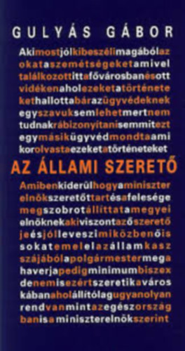 Guly�s G�bor - Az �llami szeret�