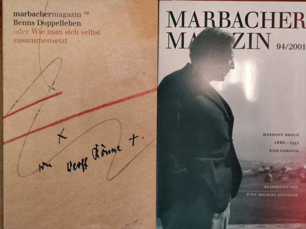 2 db Marbacher magazin