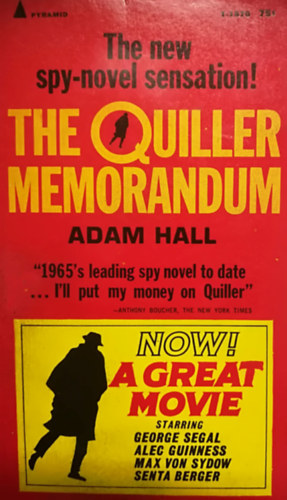 Adam Hall - The Quiller Memorandum