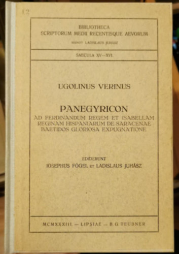 Ugolinus Verinus Panegyricon