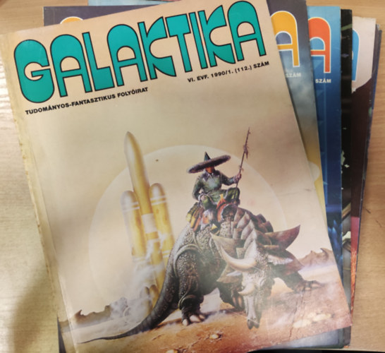 Galaktika-VI. �vfolyam 1-12. (112-123.) sz�m, 1990. (teljes �vfolyam, sz�monk�nt)