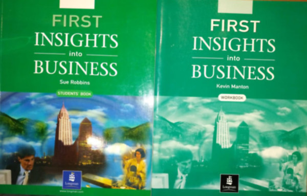 Kevin Manton Sue Robbins - First Insights into Business SB + WB (2 ktet)