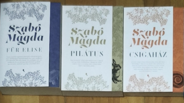 Szab� Magda - 3db Szab� Magda m� - F�r Elise, Pil�tus, Csigah�z
