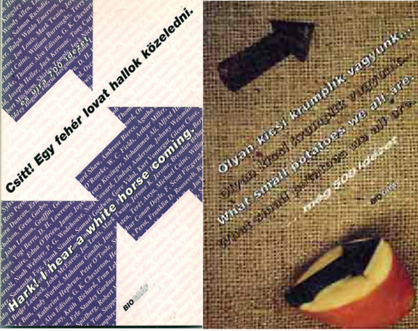 Zalotay-Salamon  (szerk.) - Csitt! Egy feh�r lovat hallok k�zeledni - Hark! I hear a white horse coming + Olyan kicsi krumplik vagyunk...m�g 500 id�zet ( 2 k�tet )