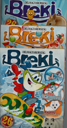 Breki magazin 2013. 1-12. szm.  (teljes vfolyam.)