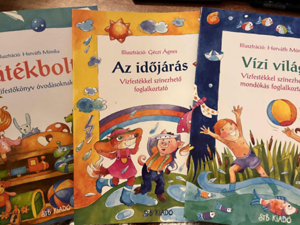 Horv�th M�nika - 3 db kifest� �vod�soknak