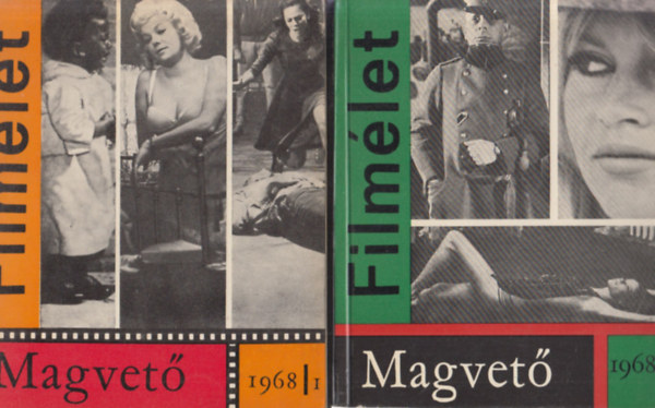 Lukács Antal (szerk.) - 2 db Filmélet könyv: 1968/I-II