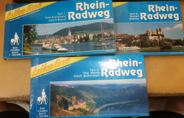 Bikeline: Rhein-Radweg 1-3.