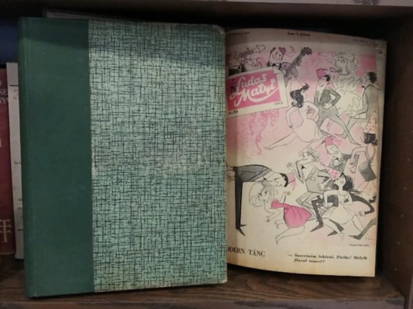 Ludas Matyi - XIX. �vfolyam, 1-52. sz�m, 1963 (egybek�tve) k�t k�tetben