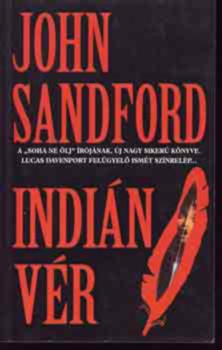 John Sandford - Indián vér