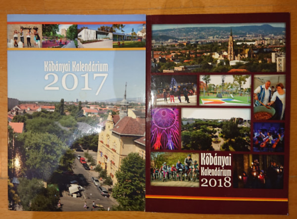2 db Kőbányai Kalendárium: 2017, 2018