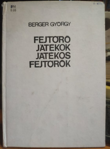 Berger Gyrgy - Fejtr jtkok, jtkos fejtrk