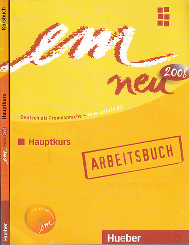 em neu 2008 Hauptkurs Kursbuch + Arbeitsbuch + CD