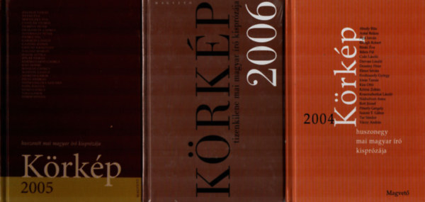 Keresztury Tibor, Boldizsár Ildikó Körmendy Zsuzsanna - 5 db Körkép 2001, 2003, 2004, 2005, 2006. kötetek.