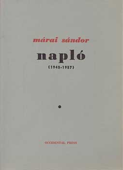 M�rai S�ndor - Napl� 1945-1957