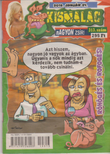 A. Furrier (főszerk.) - Kismalac 313 - 2019. január, XXI. évfolyam 1. szám