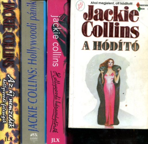 Jackie Collins - 4 db Jackie Collins ktet