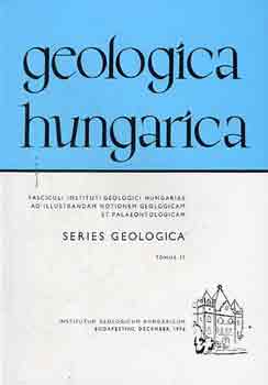 Geologica hungarica tomus 17.