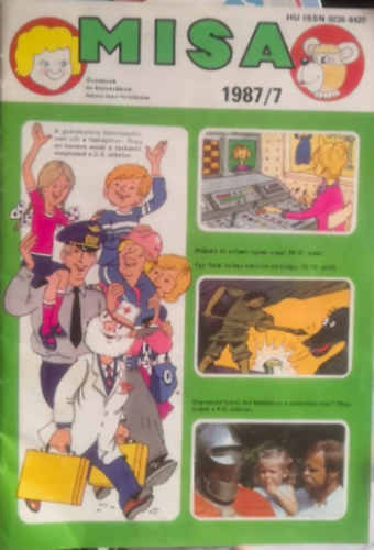 Ny. Gribacsov - Misa 1987/7 -�vod�sok �s kisiskol�sok k�pes havi foly�irata