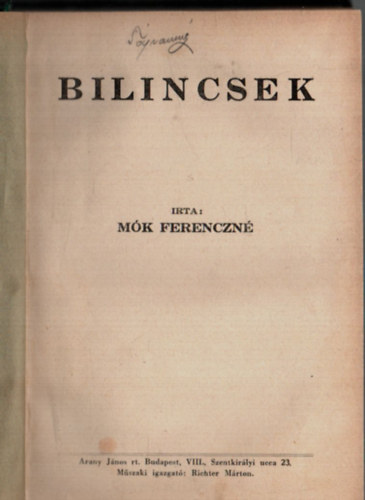 Mk Ferenczn - Bilincsek