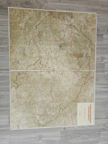 Csonka-Magyarorszg ttekint trkpe (Orszghatrok 1939. prilis 4-n)