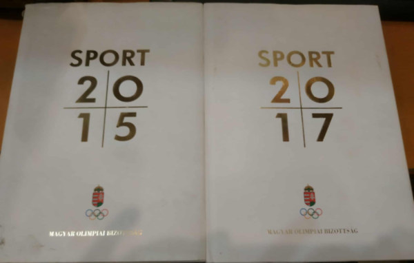 Magyar Olimpiai Bizottsg - 2 db Sport vknyv: 2015 + 2017