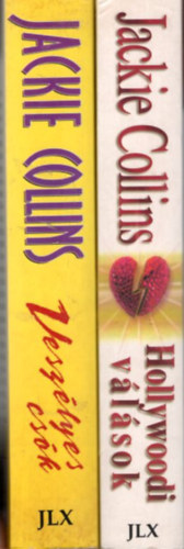 Jackie Collins - 2 db Jackie Collins: Hollywoodi v�l�sok + Vesz�lyes cs�k