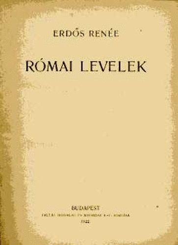 Erds Rene - Rmai levelek