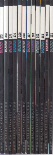 Burger István (főszerk.) - Galaktika 2012/1-12. (teljes évfolyam, 262-273. számok)