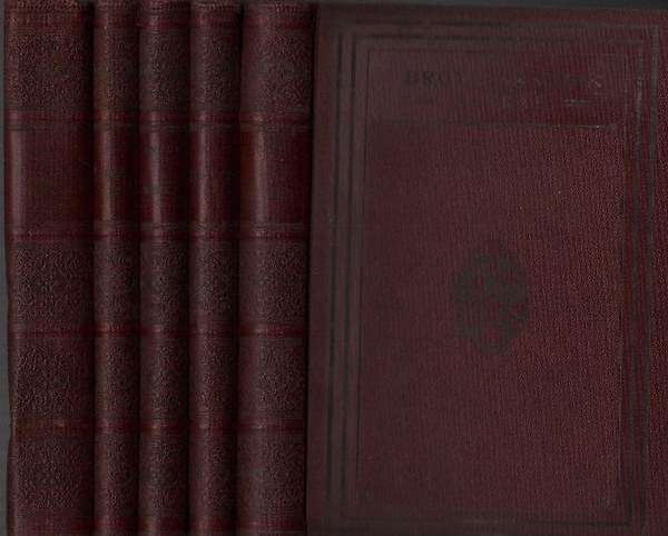 Br�dy S�ndor - Br�dy S�ndor munk�i (5db) : Imre herceg -Elbesz�l�sek- Kir�lyok - A medikus,-Tim�r Liza- Sz�n�szv�r