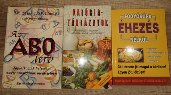 Catherine Whitney - 3 knyv ditzknak: Az Abo terv, Kalriatblzatok, Fogykra hezs nlkl