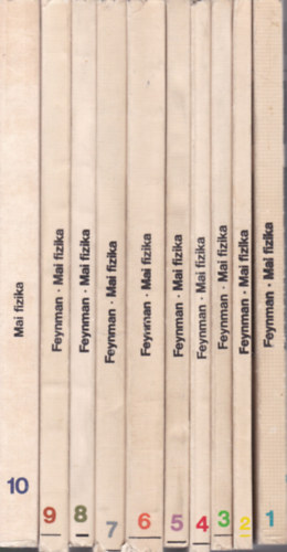 Feynman-Leighton-Sands - Mai fizika 1-10. (teljes sorozat)