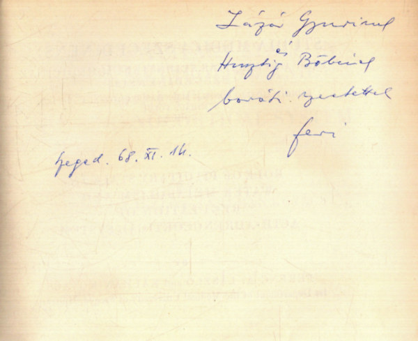 K�lm�n Kov�cs Ferenc A. L�szl� - Role of pituitary stalk in water metabolism and regulation of acth-adrenocortical system (dedik�lt)