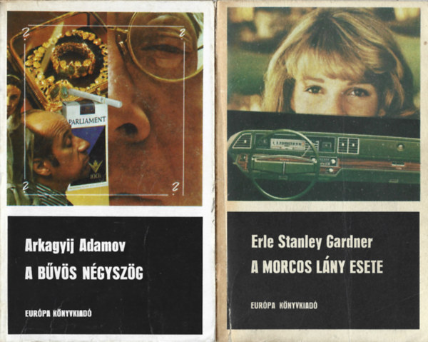 2 db knyv, Arkagyij Adamov: A bvs ngyszg, Erle Stanley Gardner: A morcos lny esete