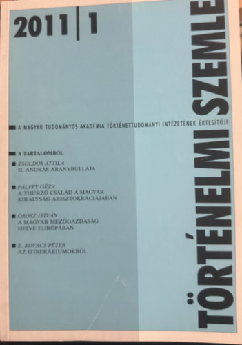 Történelmi szemle 2011/1