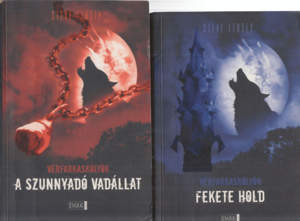 Steve Feasey - 2db m� a V�rfarkask�ly�k sorozatb�l: A szunnyad� vad�llat + Fekete hold